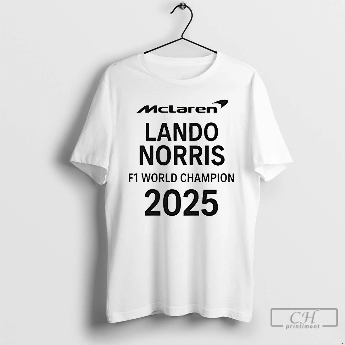 Classic Mclaren Lando Norris F1 World Champion 2025 T-Shirts, Hoodie, Sweatshirt | PrintMintTees.com