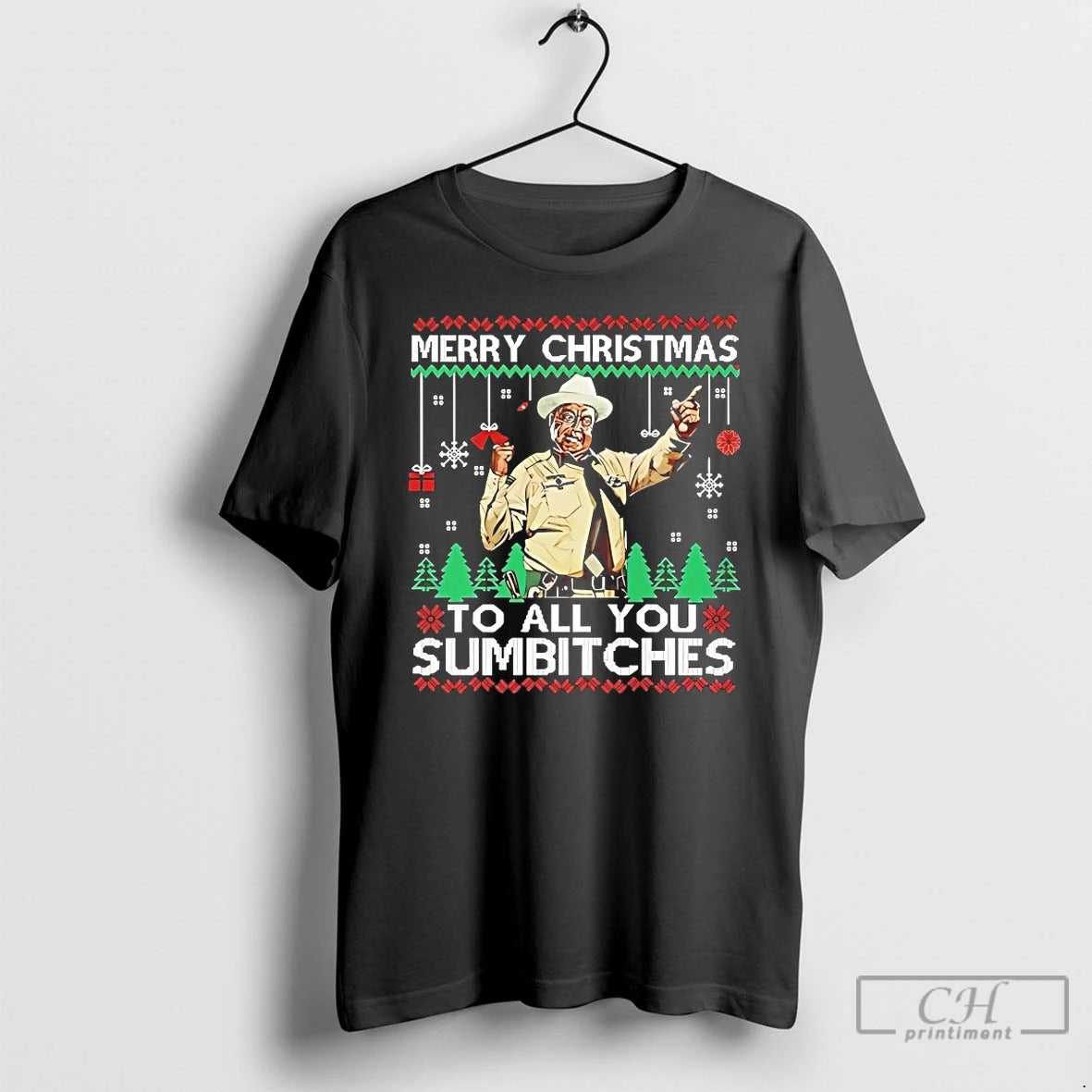 Classic Merry Christmas To All You Sumbitches T-Shirts, Hoodie, Sweatshirt | PrintMintTees.com