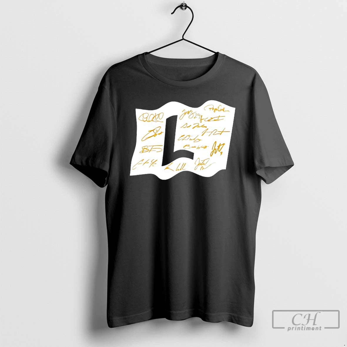Classic Milwaukee Baseball Fly The L Flag Players Signatures T Shirts