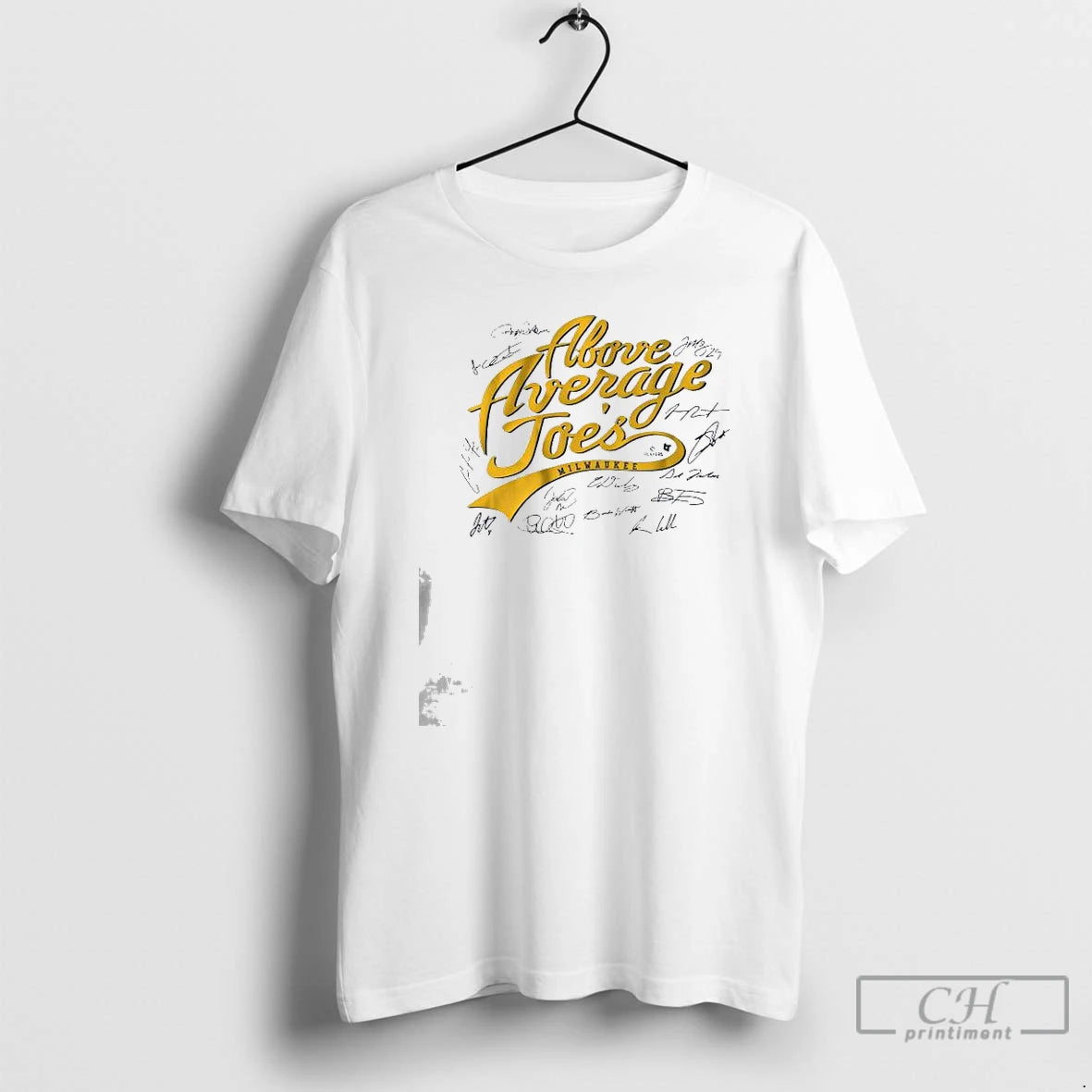 Classic Milwaukee Baseball The Above Average Joes Signatures T Shirts