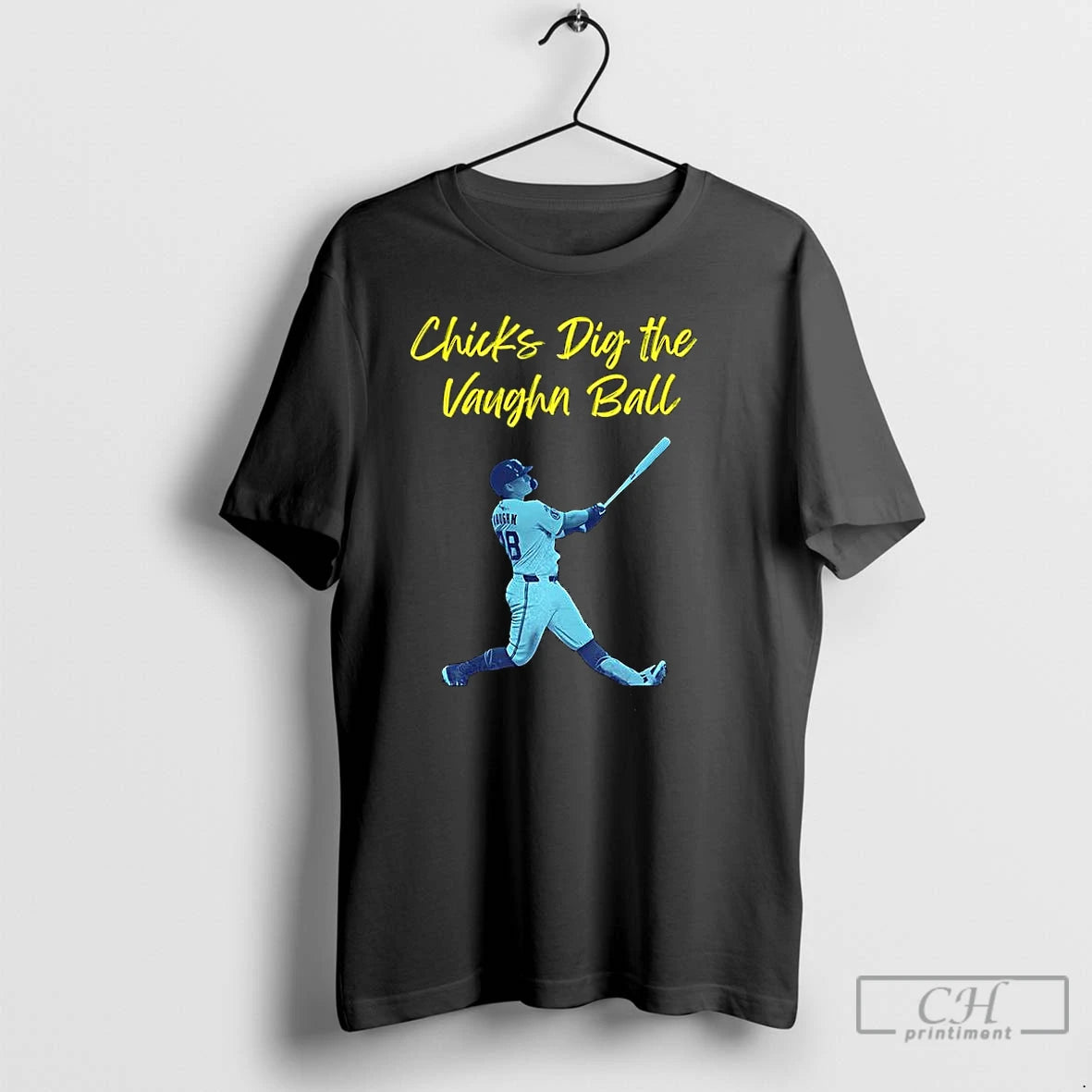 Classic Milwaukee Brewers Chicks Dig The Vaughn Ball T Shirts