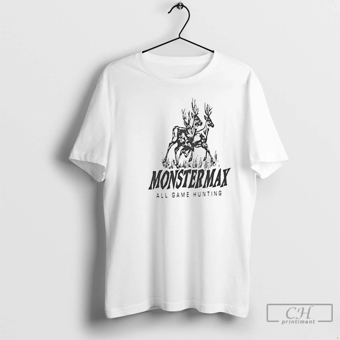 Classic Monster Max All Game Hunting Circle White T-Shirts, Hoodie, Sweatshirt | PrintMintTees.com