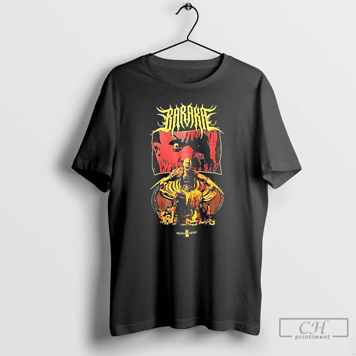 Classic Mortal Kombat Baraka Metal T-Shirts, Hoodie, Sweatshirt | PrintMintTees.com