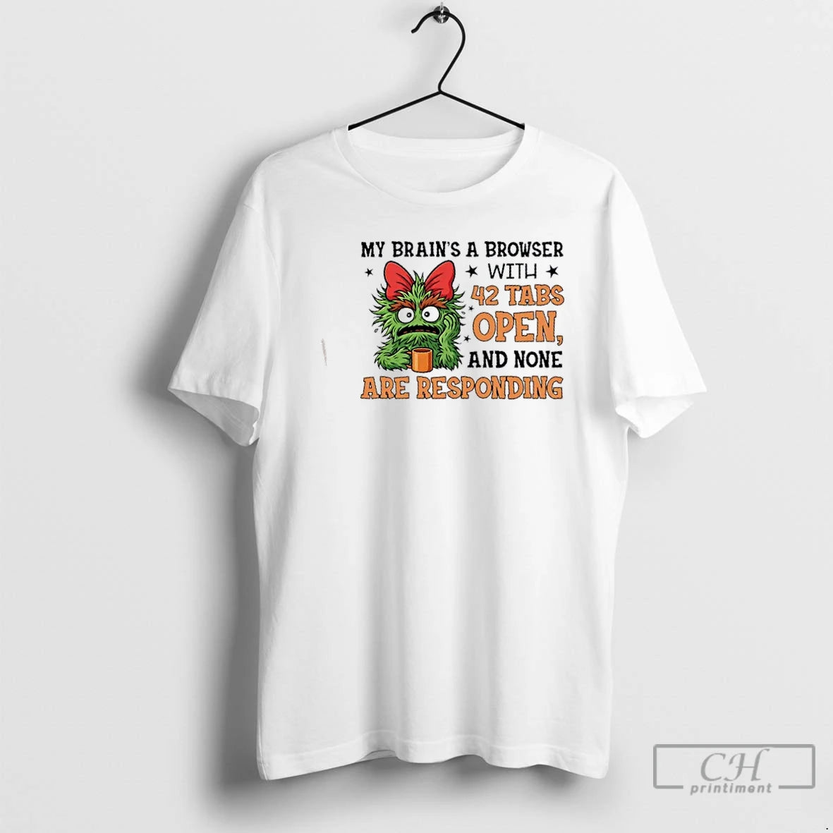 Classic Muppets My Brains A Browser With 42 Tabs Open And None Are Responding T-Shirts, Hoodie, Sweatshirt