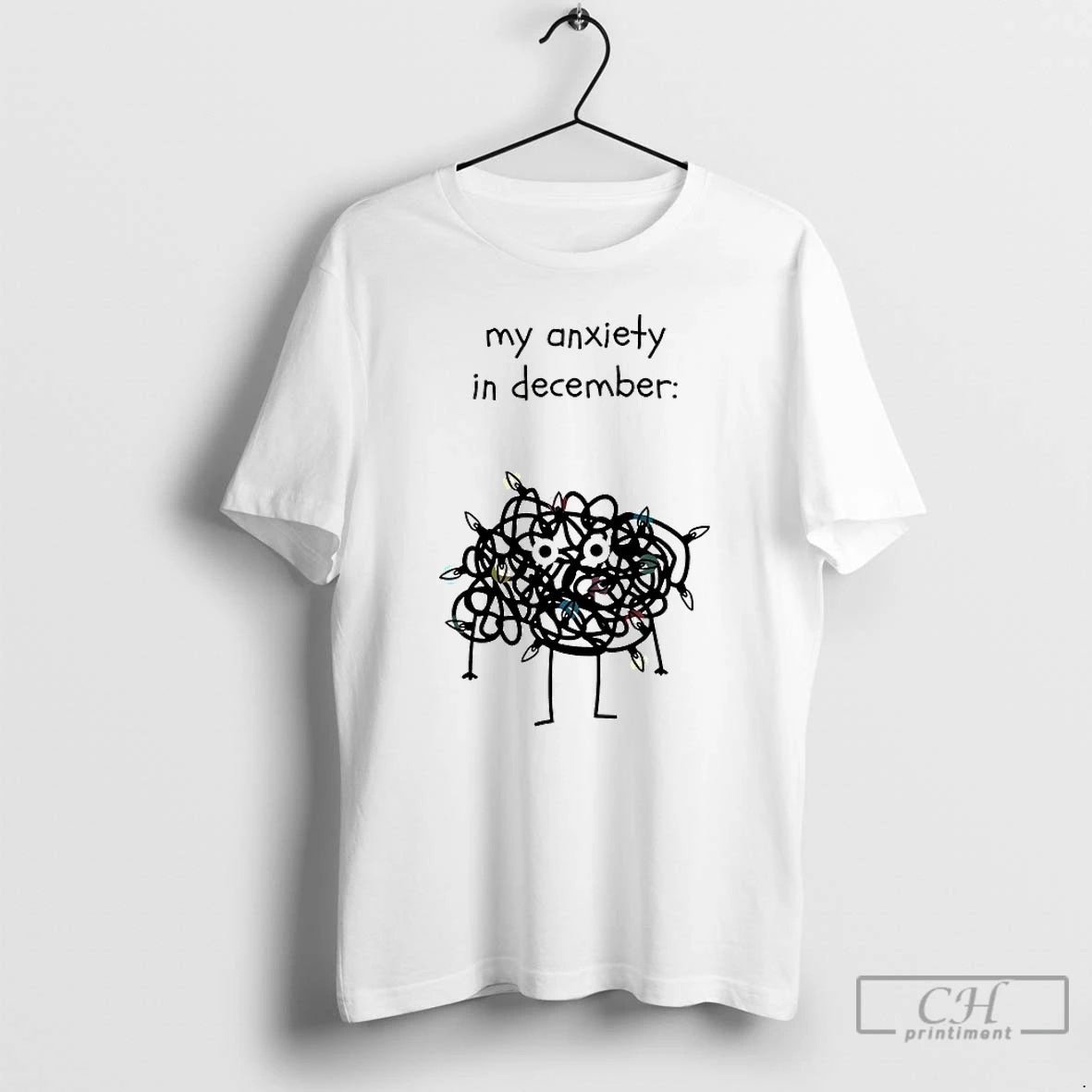 Classic My Anxiety In December T-Shirts, Hoodie, Sweatshirt | PrintMintTees.com