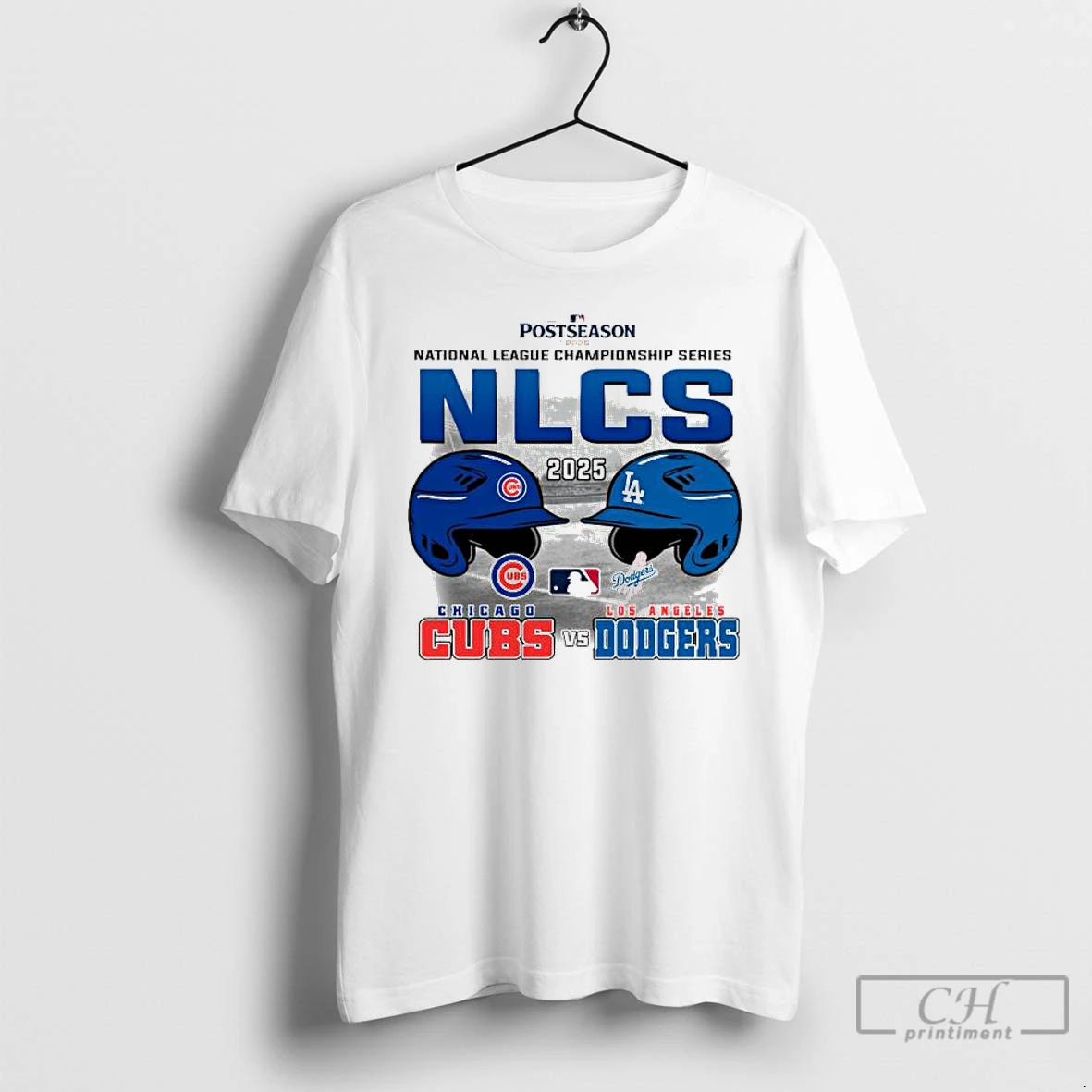 Classic Nlcs 2025 Los Angeles Dodgers Vs Chicago Cubs Matchup T Shirts