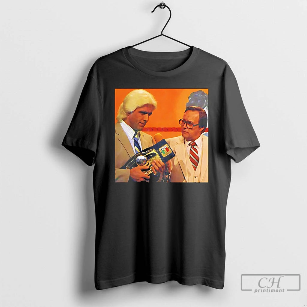 Classic Nature Boy And Gordon Solie Good Old Days Of Rasslin T-Shirts, Hoodie, Sweatshirt | PrintMintTees.com