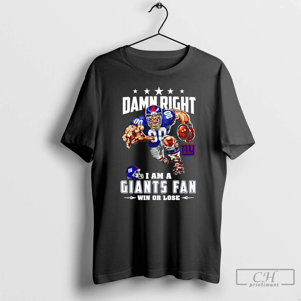 Classic New York Giants Mascot Damn Right I Am A Cowboys Fan Win Or Lose T-Shirts, Hoodie, Sweatshirt | PrintMintTees.com