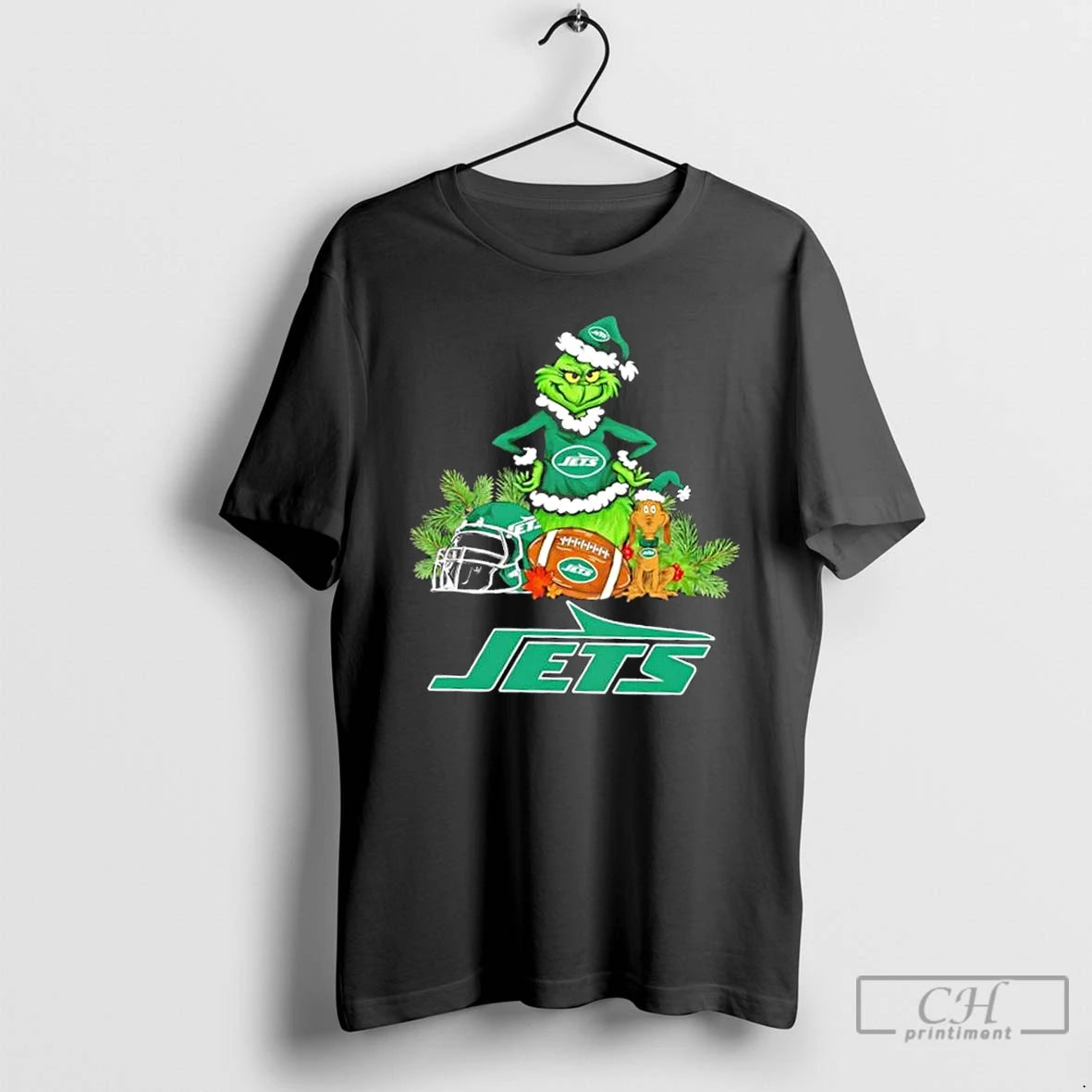 Classic New York Jets Football X Grinch And Max Dog Merry Christmas T Shirts Sweater Hoodie, Sweatshirt | PrintMintTees.com