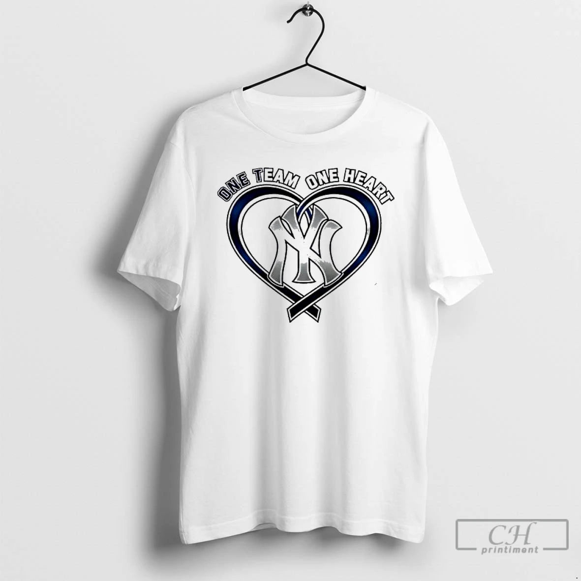Classic New York Yankees One Team One Heart T-Shirts, Hoodie, Sweatshirt | PrintMintTees.com