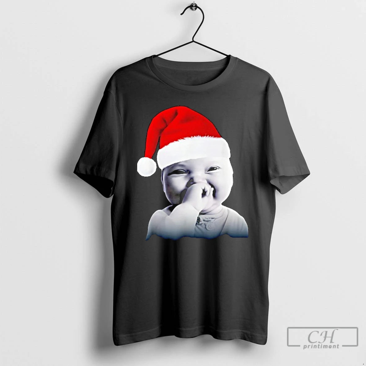 Classic Niche Baby Gen Z Meme Giggling Ai Laughing Christmas T-Shirts, Hoodie, Sweatshirt | PrintMintTees.com