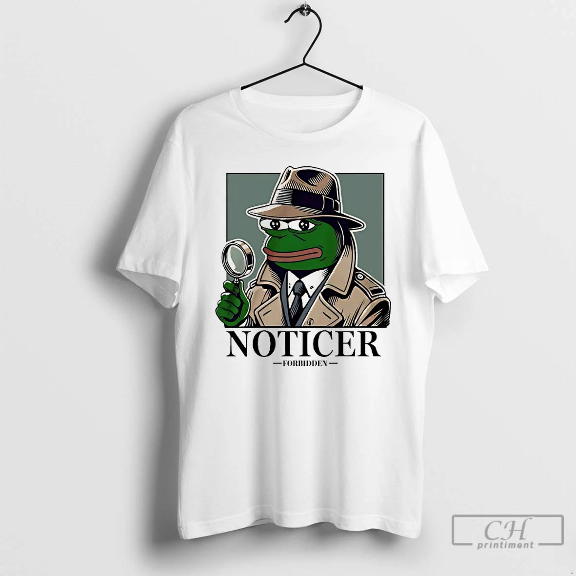 Classic Noticer Pepe Forbidden Frog Meme T-Shirts, Hoodie, Sweatshirt | PrintMintTees.com