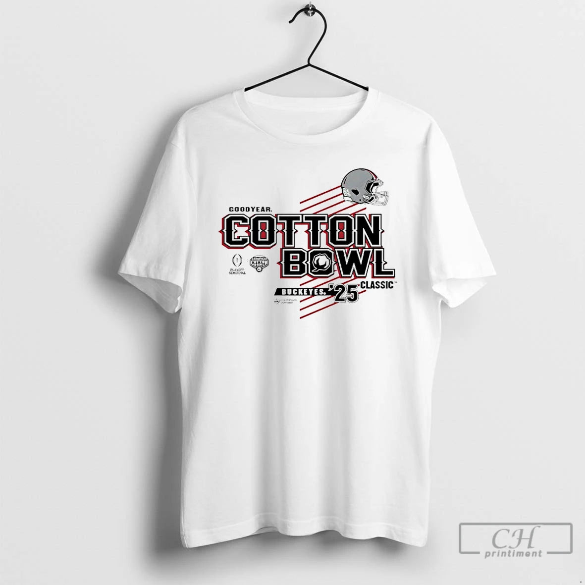 Classic Ohio State 2025 Goodyear Cotton Bowl Classic Football Helmet T-Shirts, Hoodie, Sweatshirt | PrintMintTees.com