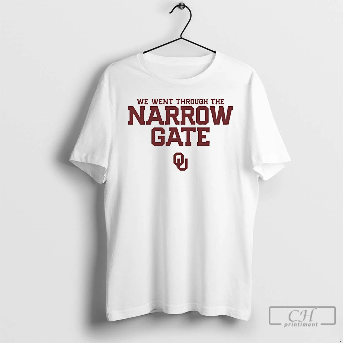 Classic Oklahoma Football We Went Through The Narrow Gate T-Shirts, Hoodie, Sweatshirt | PrintMintTees.com