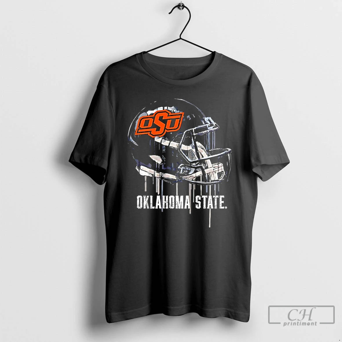 Classic Oklahoma State Cowboys Vive La Fete Dripping Football Helmet T-Shirts, Hoodie, Sweatshirt | PrintMintTees.com
