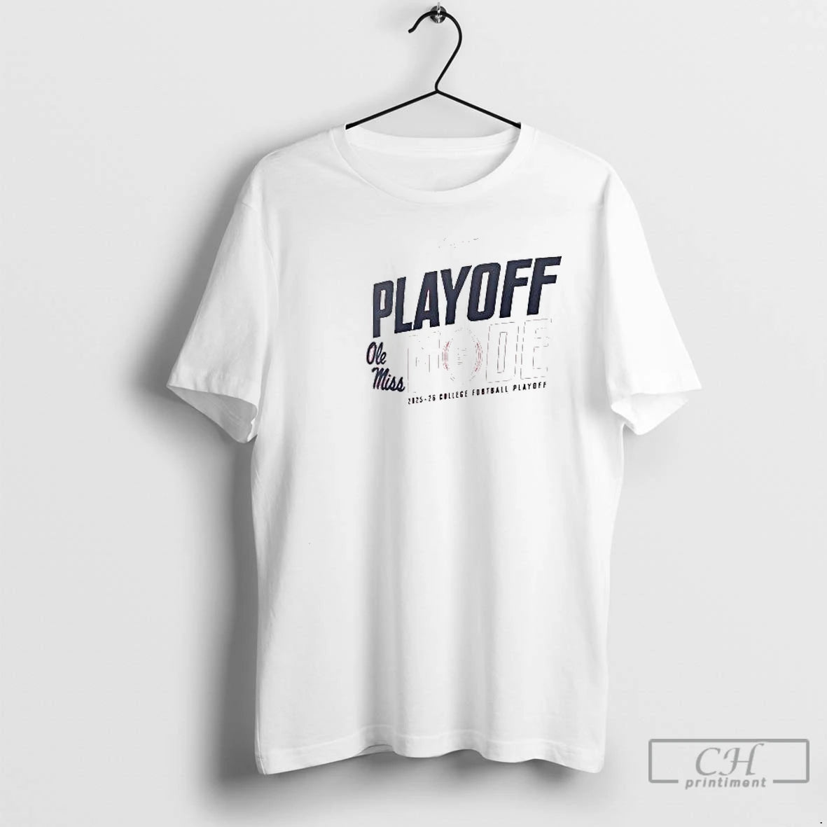 Classic Ole Miss 2025 26 College Football Playoff Bound Circle White T-Shirts, Hoodie, Sweatshirt | PrintMintTees.com