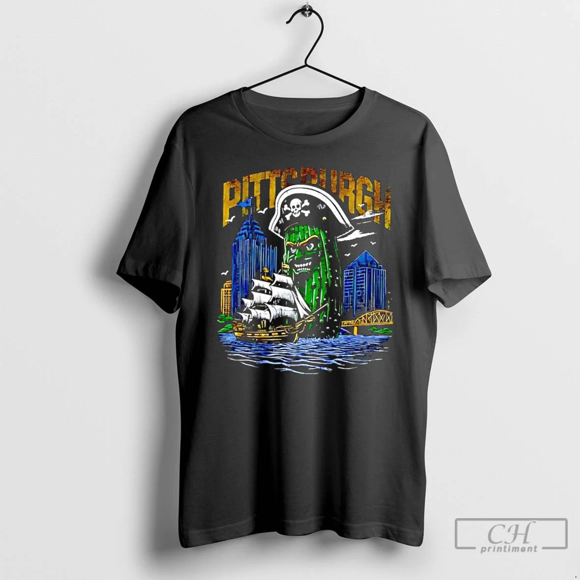Classic Picklesburgh Pirate Cucumber City T-Shirts, Hoodie, Sweatshirt | PrintMintTees.com