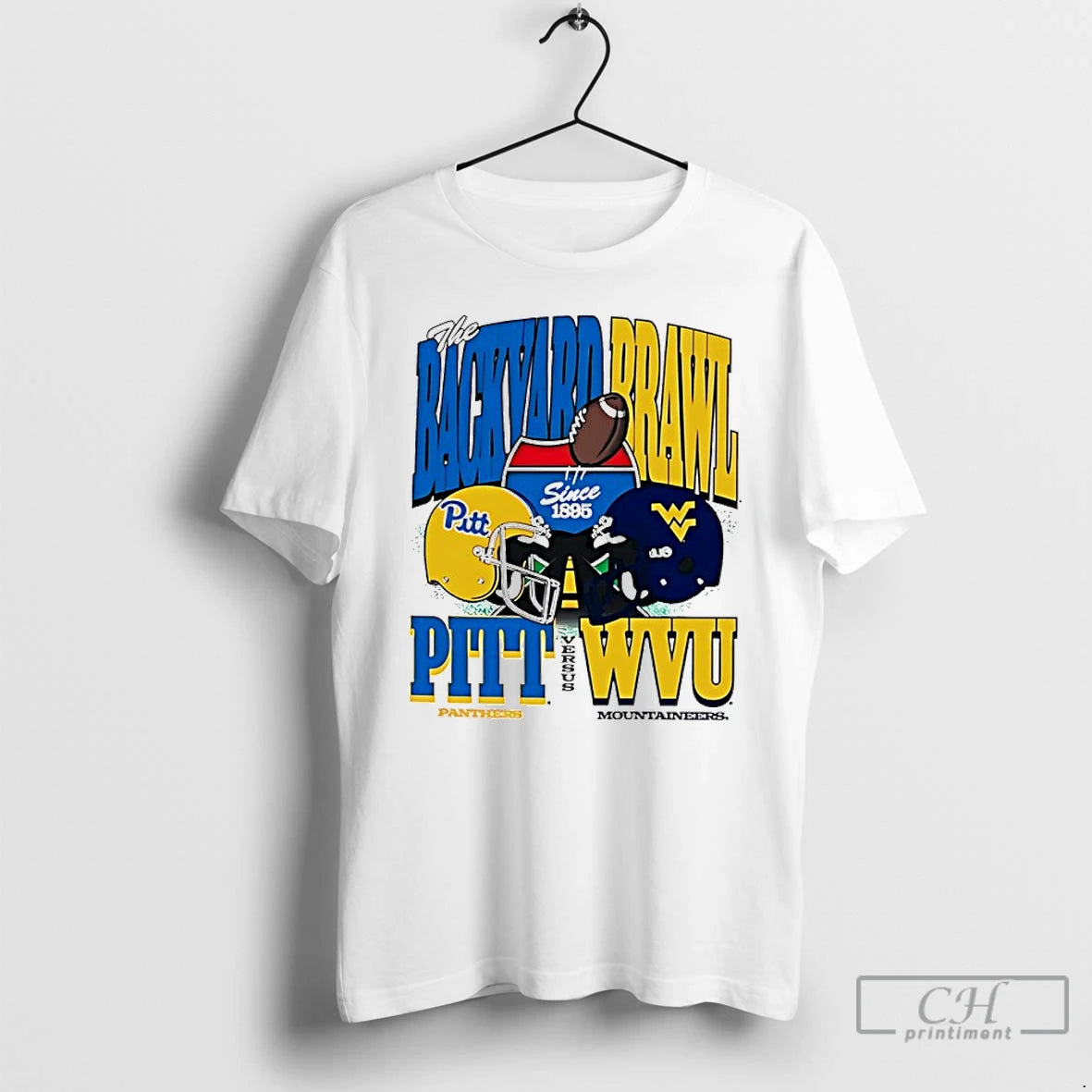Classic Pitt Panthers Vs Wvu The Backyard Brawl 2025 Helmets T-Shirts, Hoodie, Sweatshirt | PrintMintTees.com
