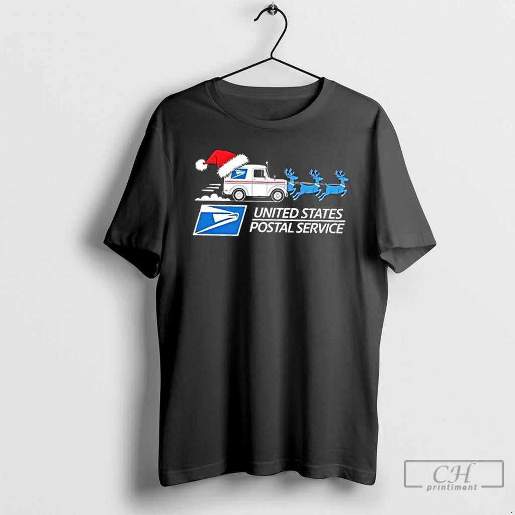 Classic Postal Worker United States Postal Service Usps Merry Christmas T-Shirts, Hoodie, Sweatshirt | PrintMintTees.com