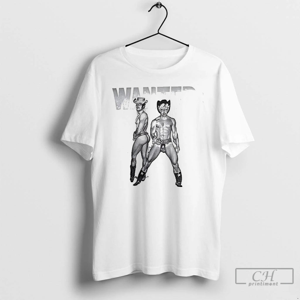 Classic Queer Cowboy Tom Of Finland Style Lgbt T-Shirts, Hoodie, Sweatshirt | PrintMintTees.com
