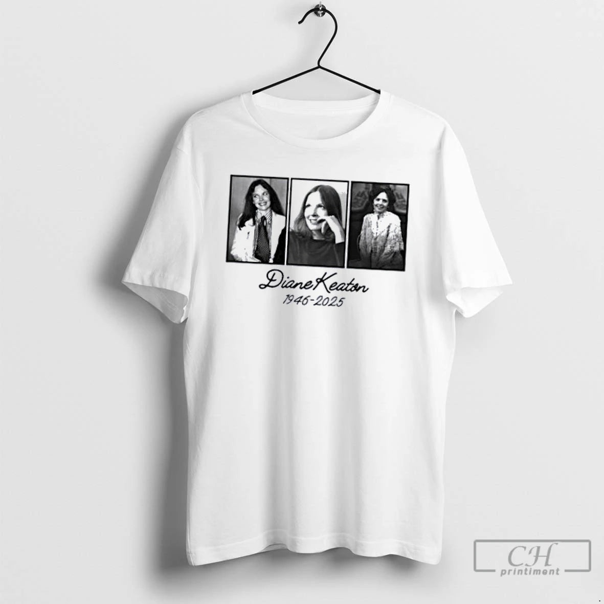 Classic Rip Diane Keaton 1946 2025 Legend American Actor T Shirts