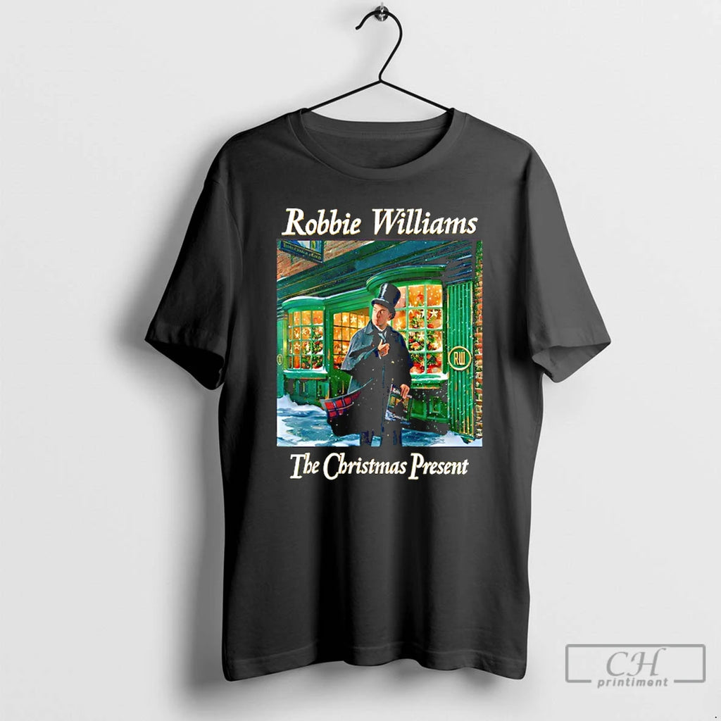 Classic Robbie Williams The Christmas Present T-Shirts, Hoodie, Sweatshirt | PrintMintTees.com