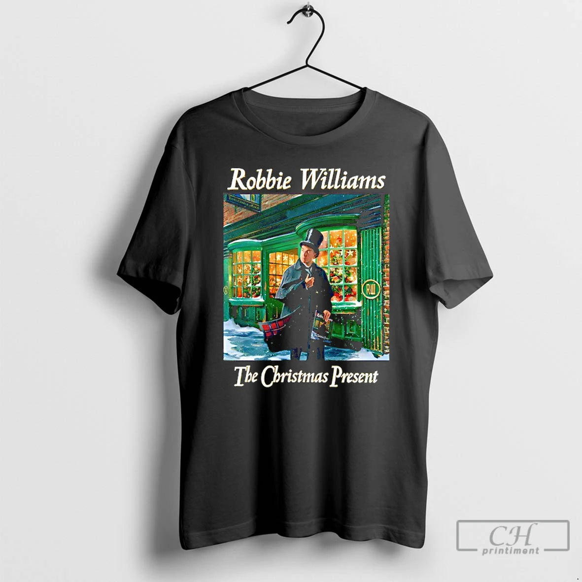 Classic Robbie Williams The Christmas Present T-Shirts, Hoodie, Sweatshirt | PrintMintTees.com