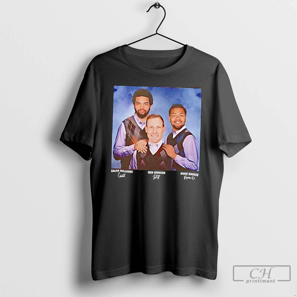 Classic Rome Odunze Caleb Williams Ben Johnson Football Chicago Step Brothers T-Shirts, Hoodie, Sweatshirt
