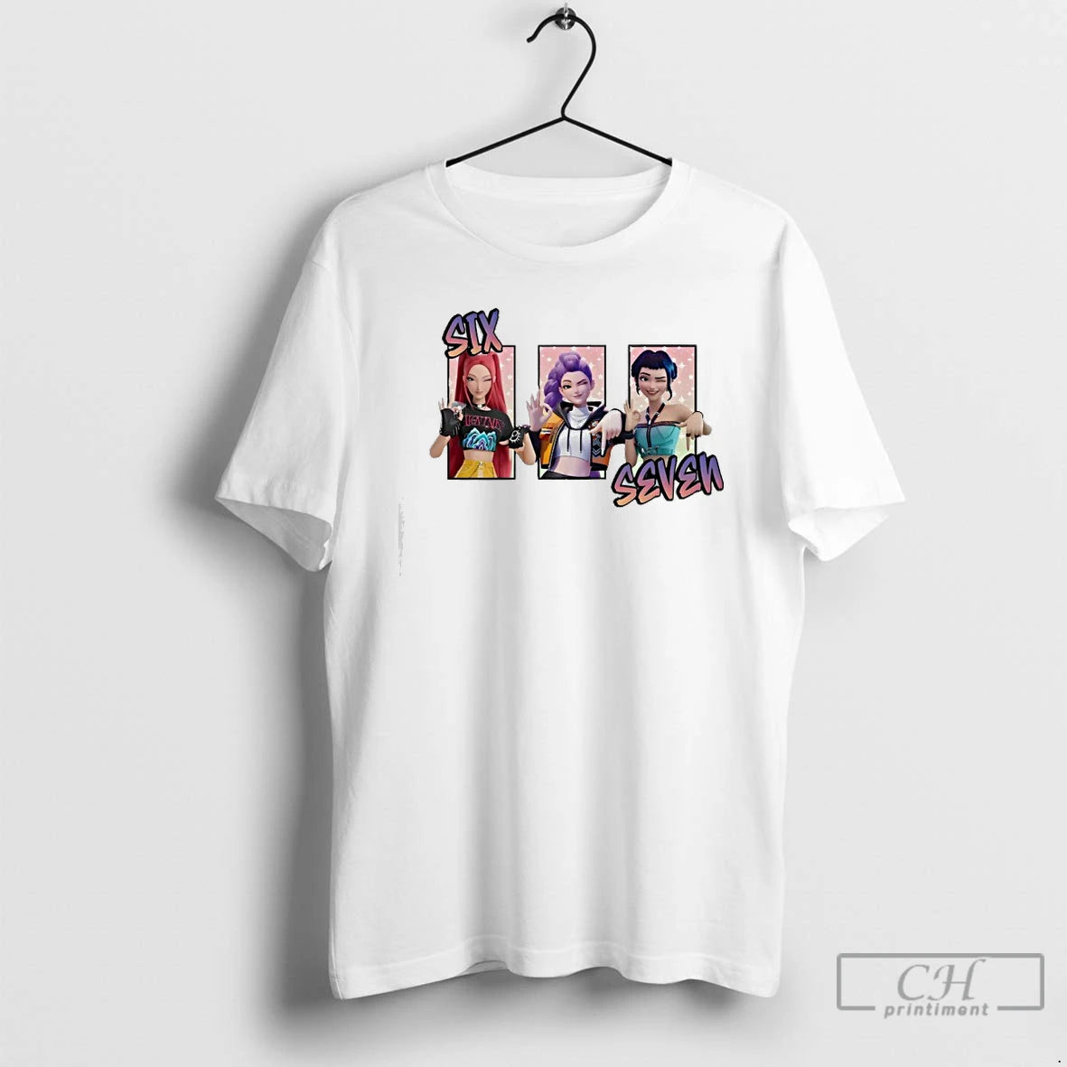 Classic Six Seven 6 7 Meme Kpop Girls Band T-Shirts, Hoodie, Sweatshirt | PrintMintTees.com