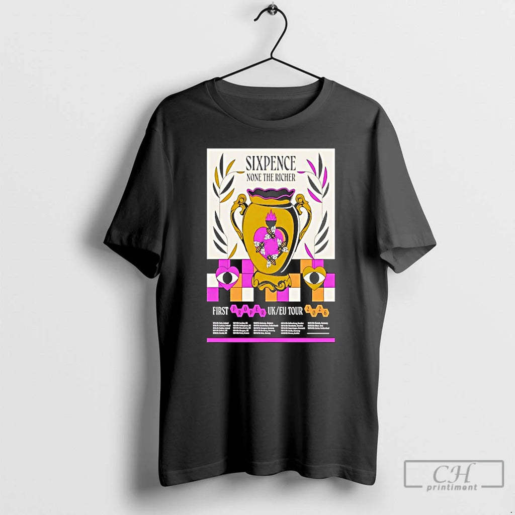 Classic Sixpence None The Richer First Proper Uk Eu Tour 2026 T-Shirts, Hoodie, Sweatshirt | PrintMintTees.com