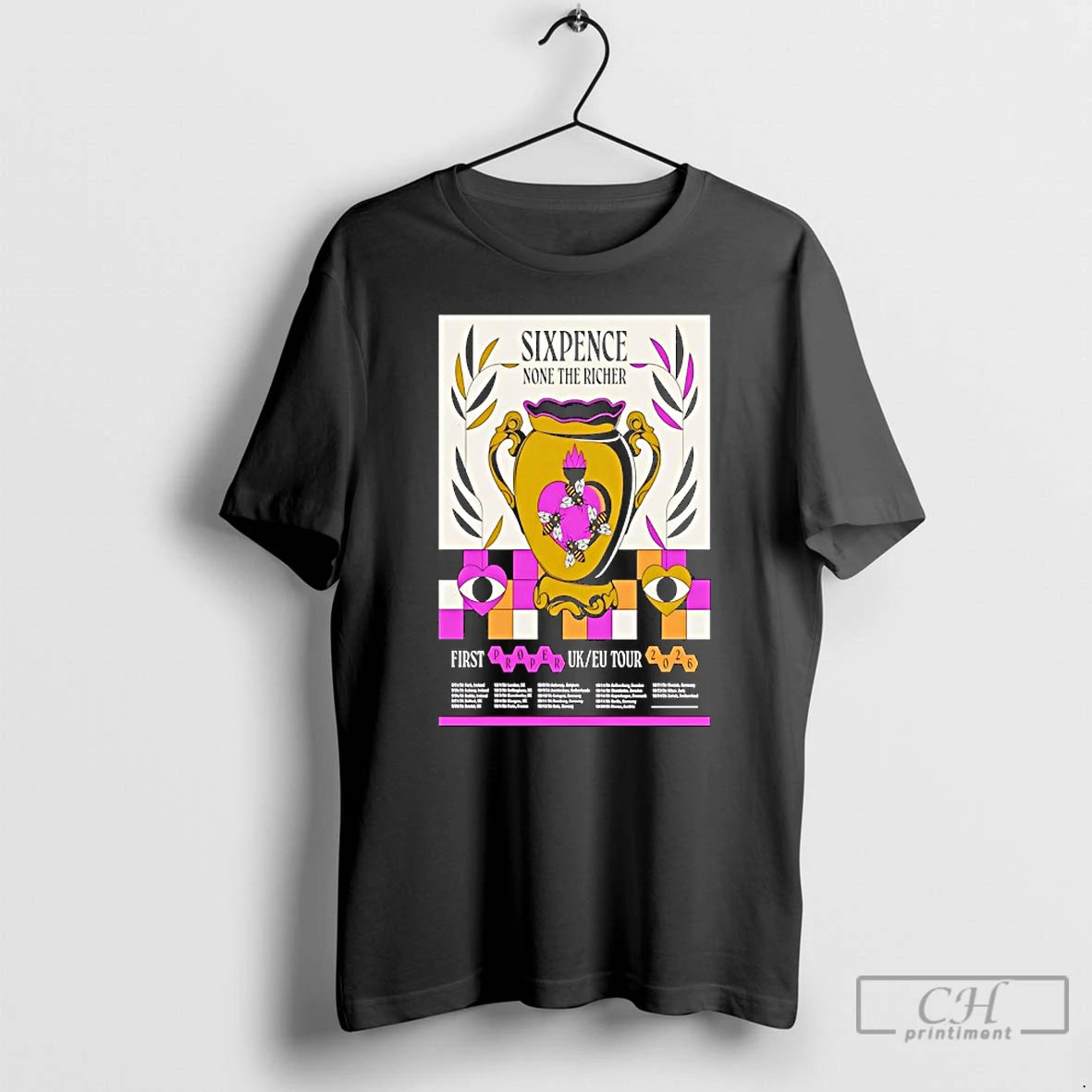 Classic Sixpence None The Richer First Proper Uk Eu Tour 2026 T-Shirts, Hoodie, Sweatshirt | PrintMintTees.com