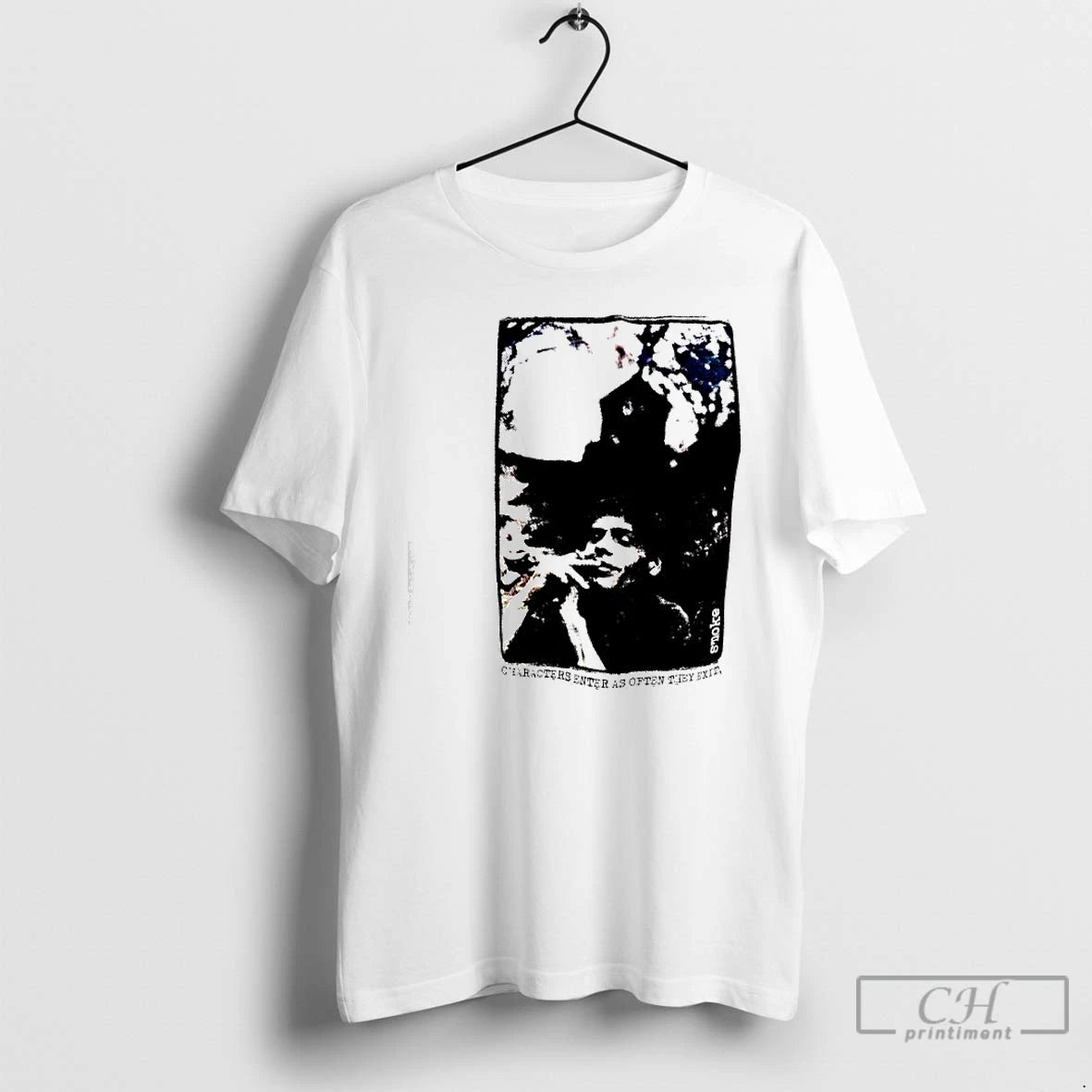 Classic Smoke Michael Peter Smith Characters Enter As Often They Exit T-Shirts, Hoodie, Sweatshirt | PrintMintTees.com
