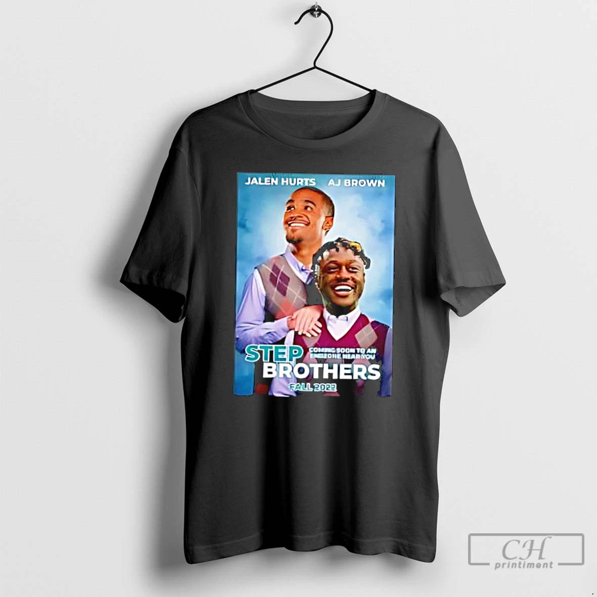 Classic Step Brothers Jalen Hurts Aj Brown Stylish T-Shirts, Hoodie, Sweatshirt | PrintMintTees.com