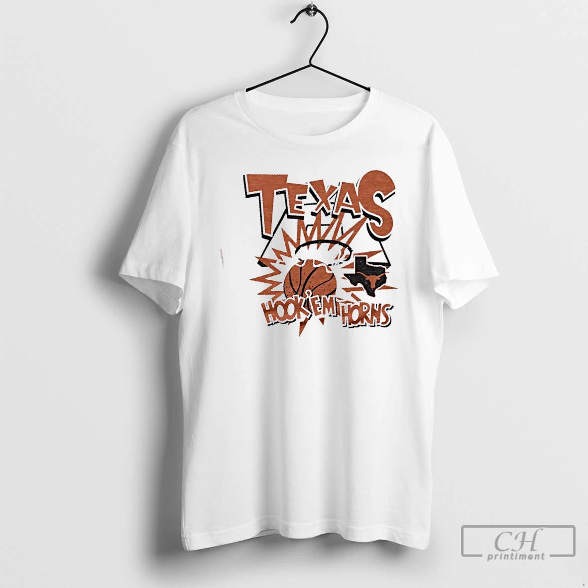 Classic Texas Hook Em Horns Slam T-Shirts, Hoodie, Sweatshirt | PrintMintTees.com