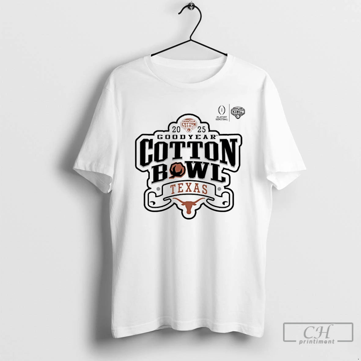 Classic Texas Longhorn 2025 Goodyear Cotton Bowl T-Shirts, Hoodie, Sweatshirt | PrintMintTees.com
