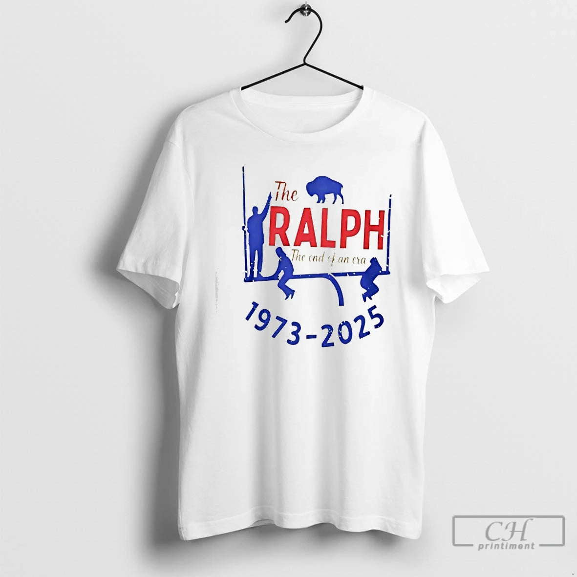 Classic The Ralph The End Of An Era 1973 2025 Buffalo Rich Stadium T Shirts Hoodie, Sweatshirt | PrintMintTees.com