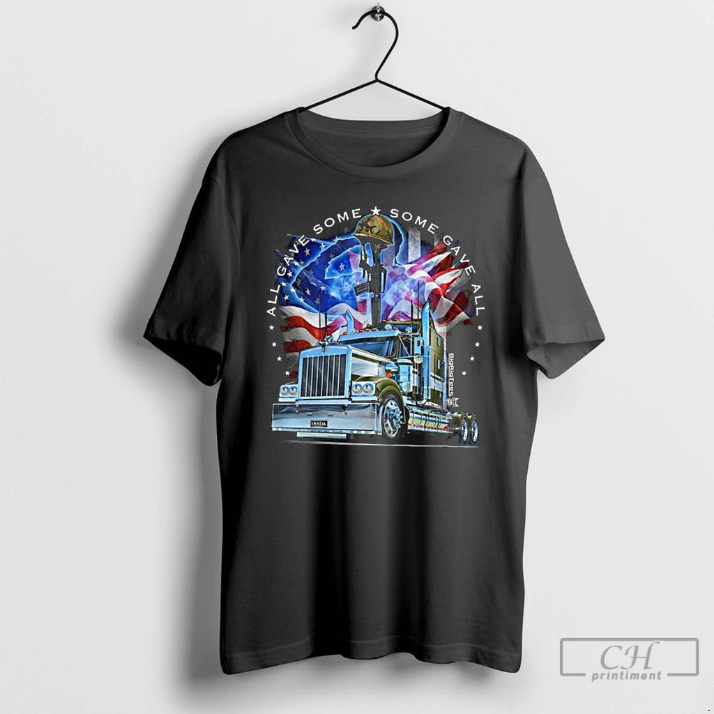 Classic Truckers For Troop Big Rig All Gave Some Long Sleve T Shirts