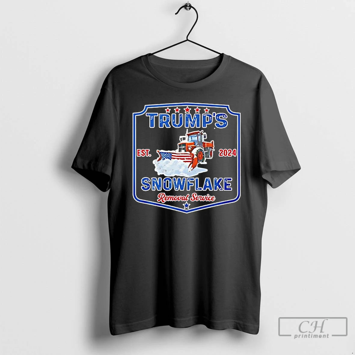 Classic Trumps Snowflake Remound Service Est 2024 T-Shirts, Hoodie, Sweatshirt | PrintMintTees.com