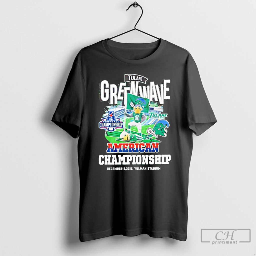 Classic Tulane Green Wave American Championship December 5 2025 T-Shirts, Hoodie, Sweatshirt | PrintMintTees.com