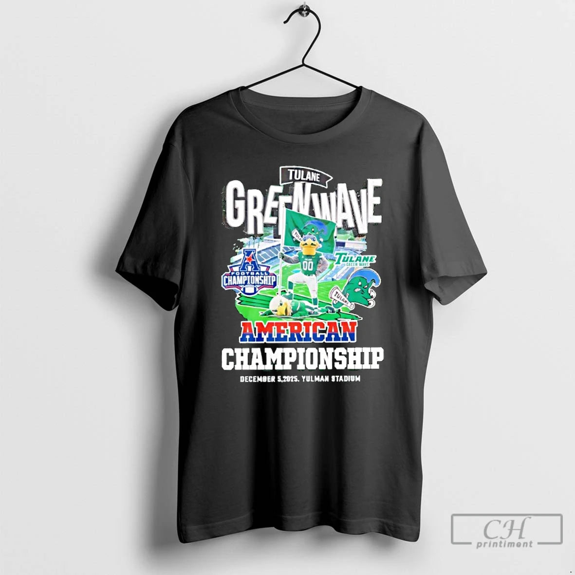 Classic Tulane Green Wave American Championship December 5 2025 T-Shirts, Hoodie, Sweatshirt | PrintMintTees.com