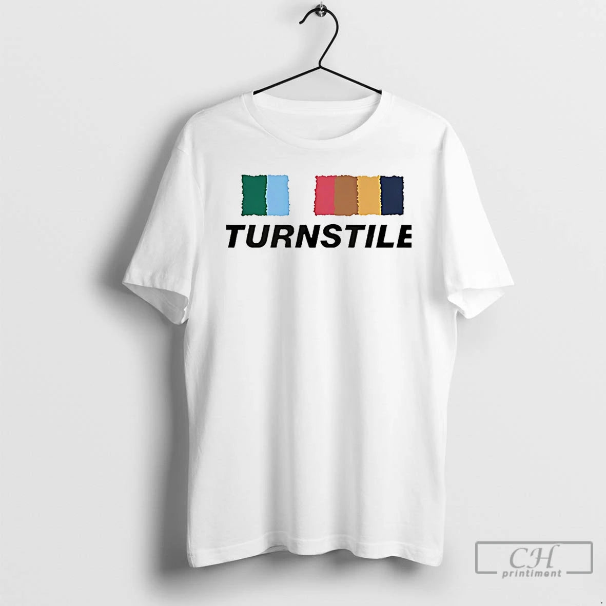 Classic Turnstile Band Color Wall Sept 2025 Tour Christmas T-Shirts, Hoodie, Sweatshirt | PrintMintTees.com