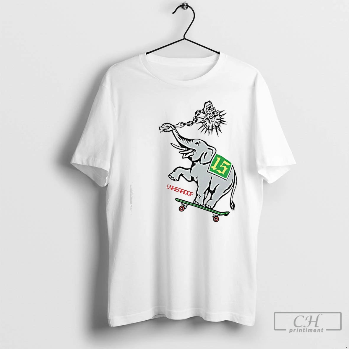 Classic Unheardof Oakland Elephant Skateboard Graphic T-Shirts, Hoodie, Sweatshirt | PrintMintTees.com