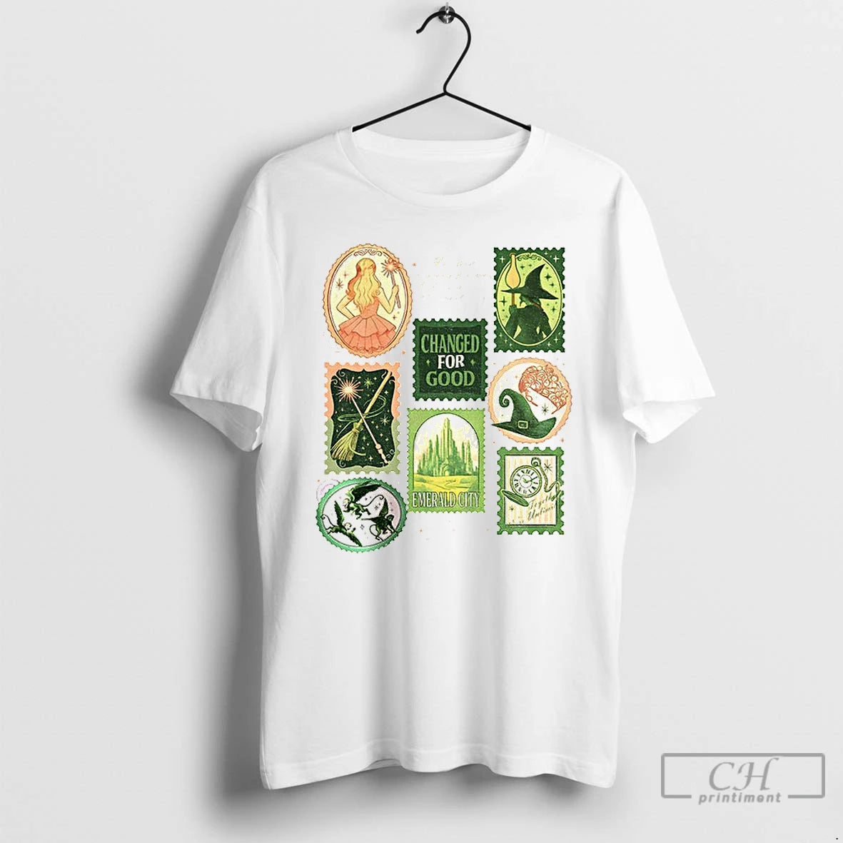 Classic Wicked Changed For Good Emerald City Merry Christmas T-Shirts, Hoodie, Sweatshirt | PrintMintTees.com