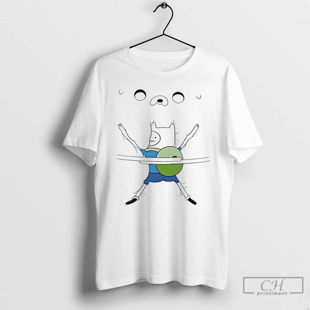Classic Woman Wearing Adventure Time Bro Hug T-Shirts, Hoodie, Sweatshirt | PrintMintTees.com