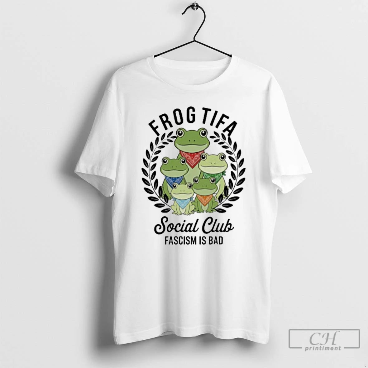 Classic Frog Tifa Social Club Fascism Is Bad Portland Frog T Shirts