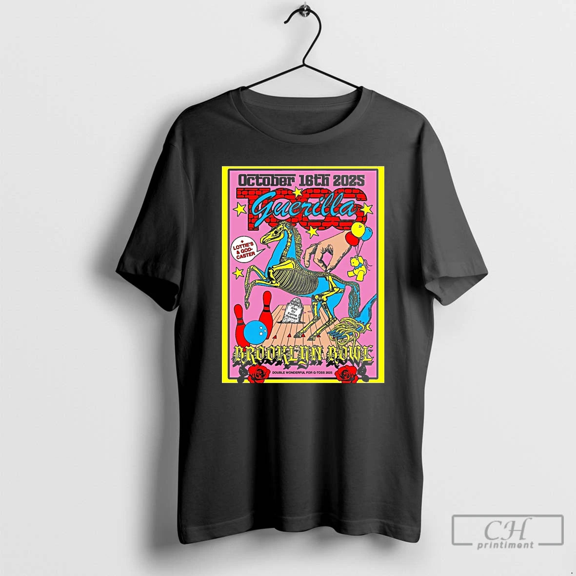 Classic Guerilla Toss Brooklyn Bowl In Brooklyn Ny Oct 16 2025 T Shirts
