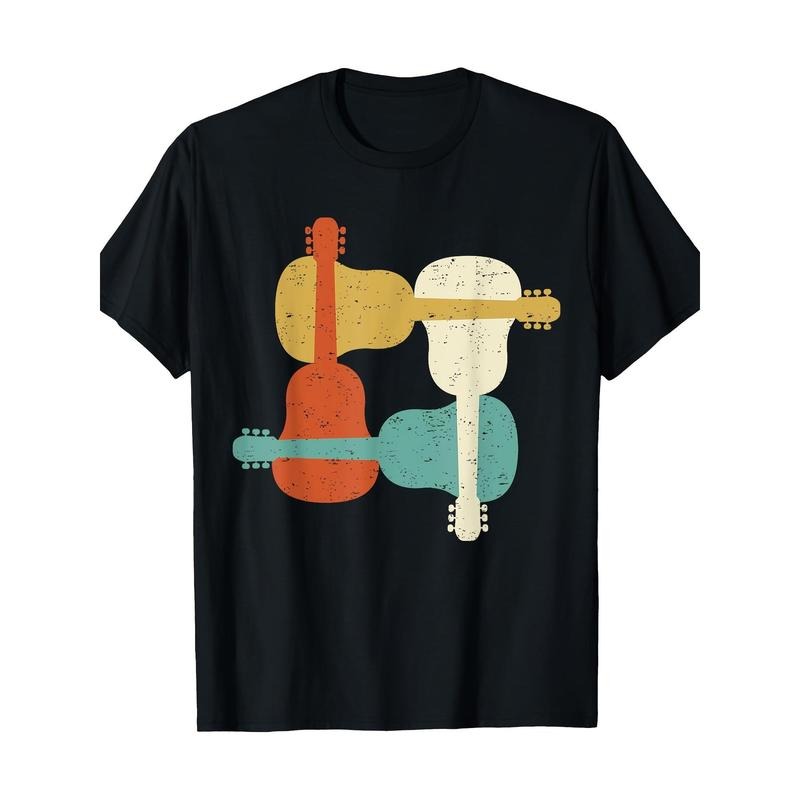 Classical guitarist Guitar Classic Vintage T-shirt Made in USA Hoodie Sweatshirt | PrintMintTees.com
