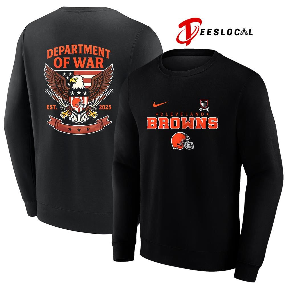 Cleveland Browns Department of War eagle shirt