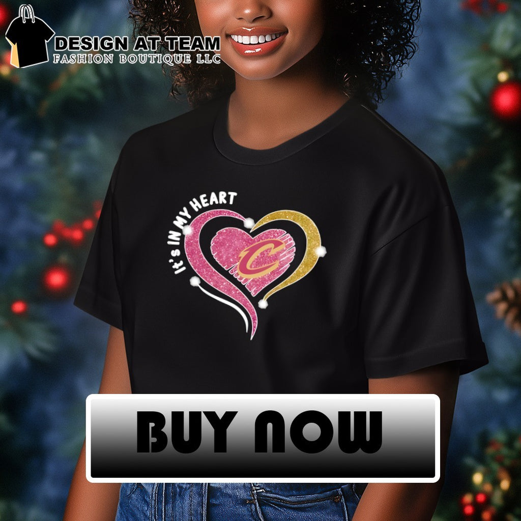 Cleveland Cavaliers it’s in my Heart Basketball NBA 2026 shirt