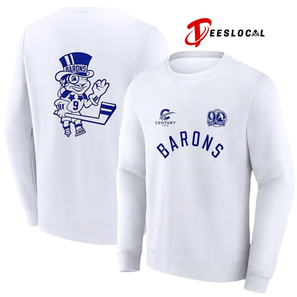 Cleveland Monsters Barons mascot logo shirt
